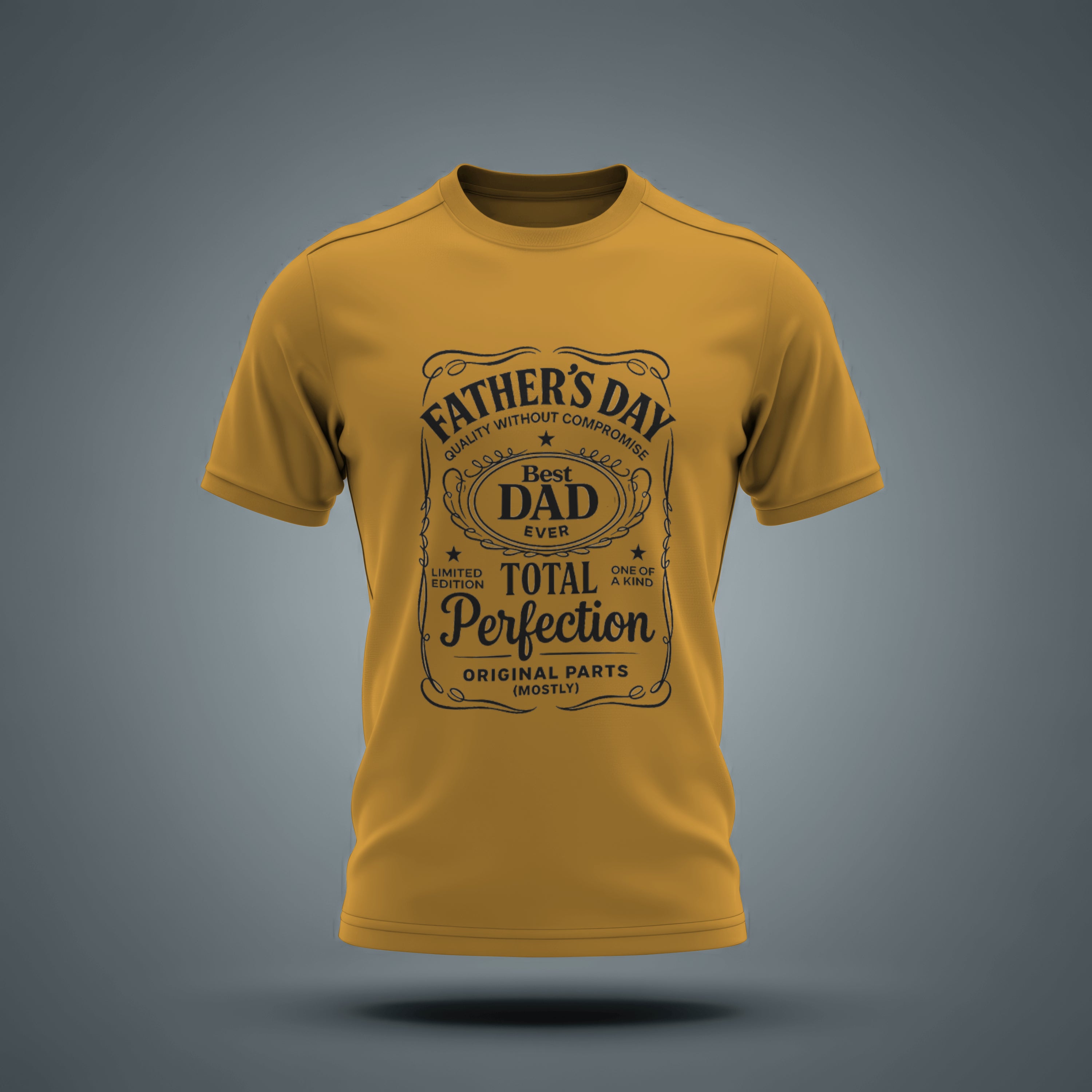 "Best Dad Ever" T Shirt Tee - Ideal Gift for Dads by RanggRiwaaz