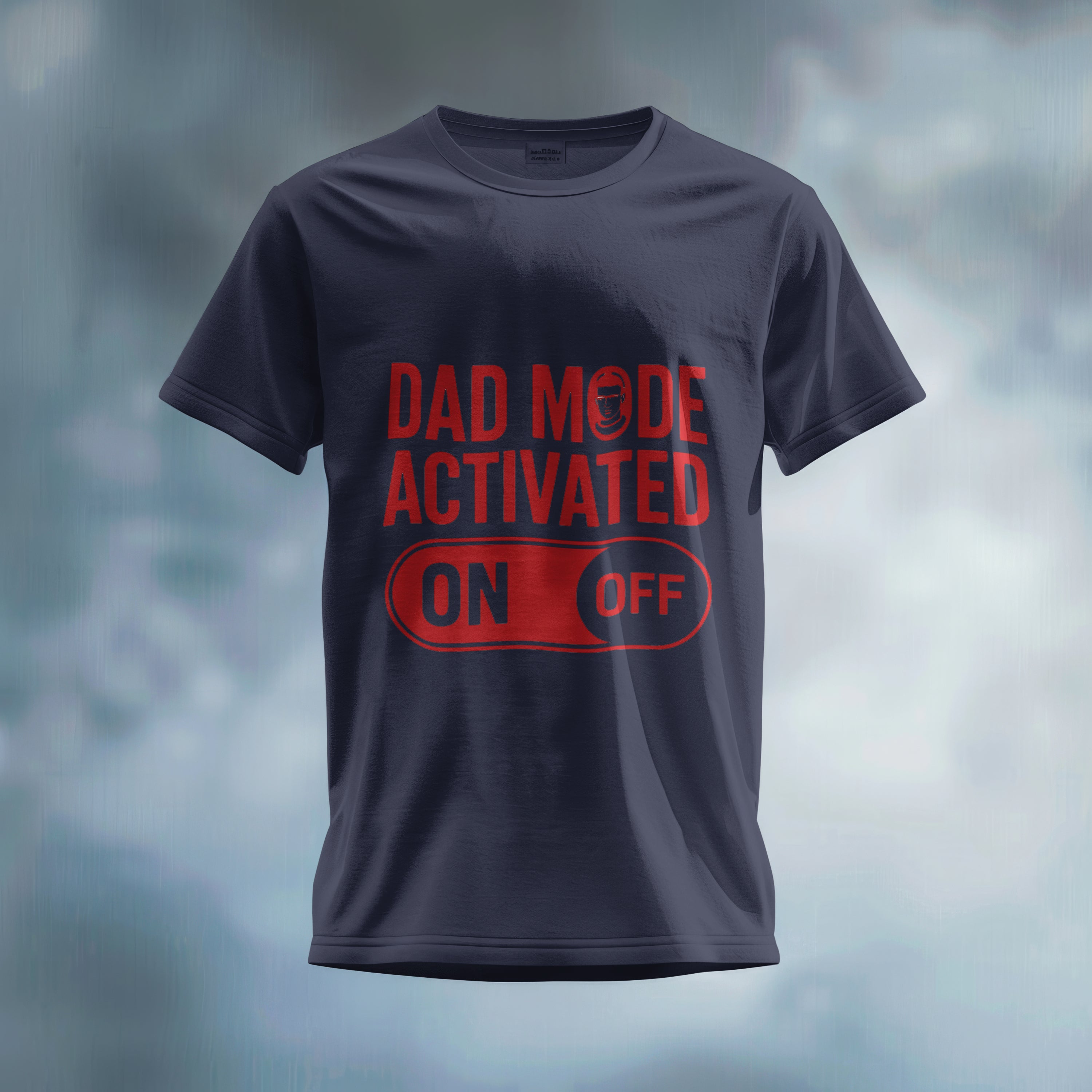 Dad Mode Activated T-Shirt for Men - Funny Father's Day Tee by RanggRiwaaz