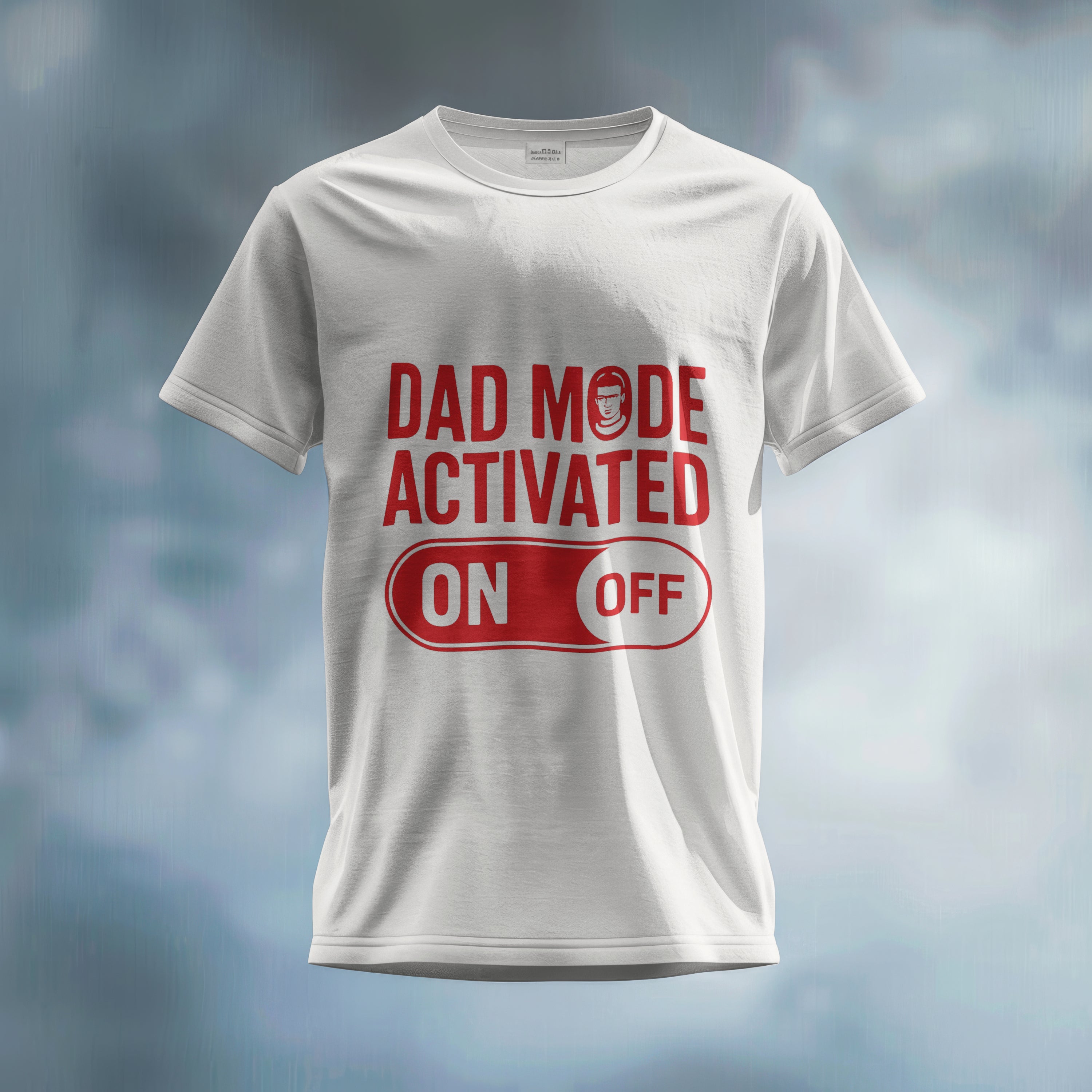 Dad Mode Activated T-Shirt for Men - Funny Father's Day Tee by RanggRiwaaz