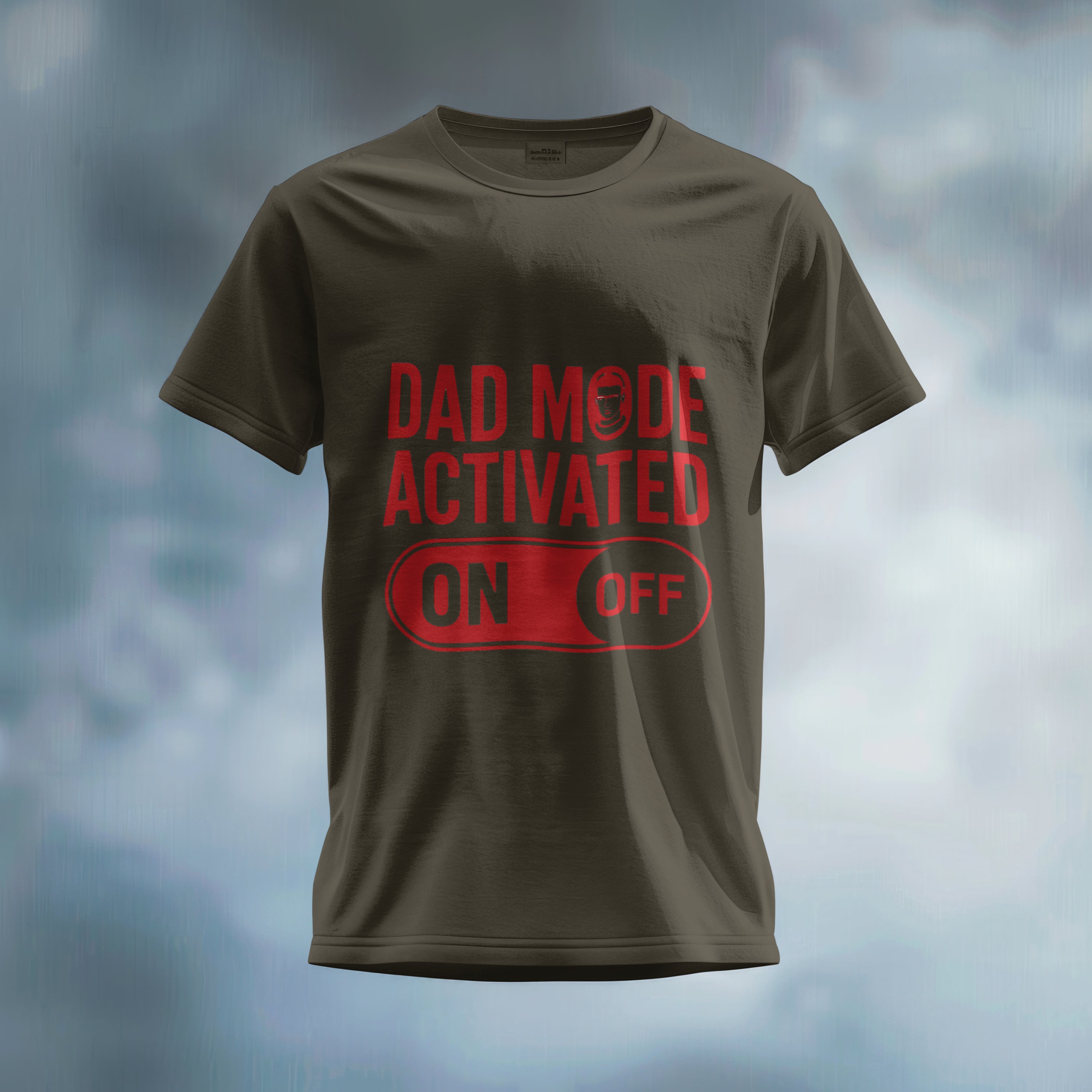 Dad Mode Activated T-Shirt for Men - Funny Father's Day Tee by RanggRiwaaz