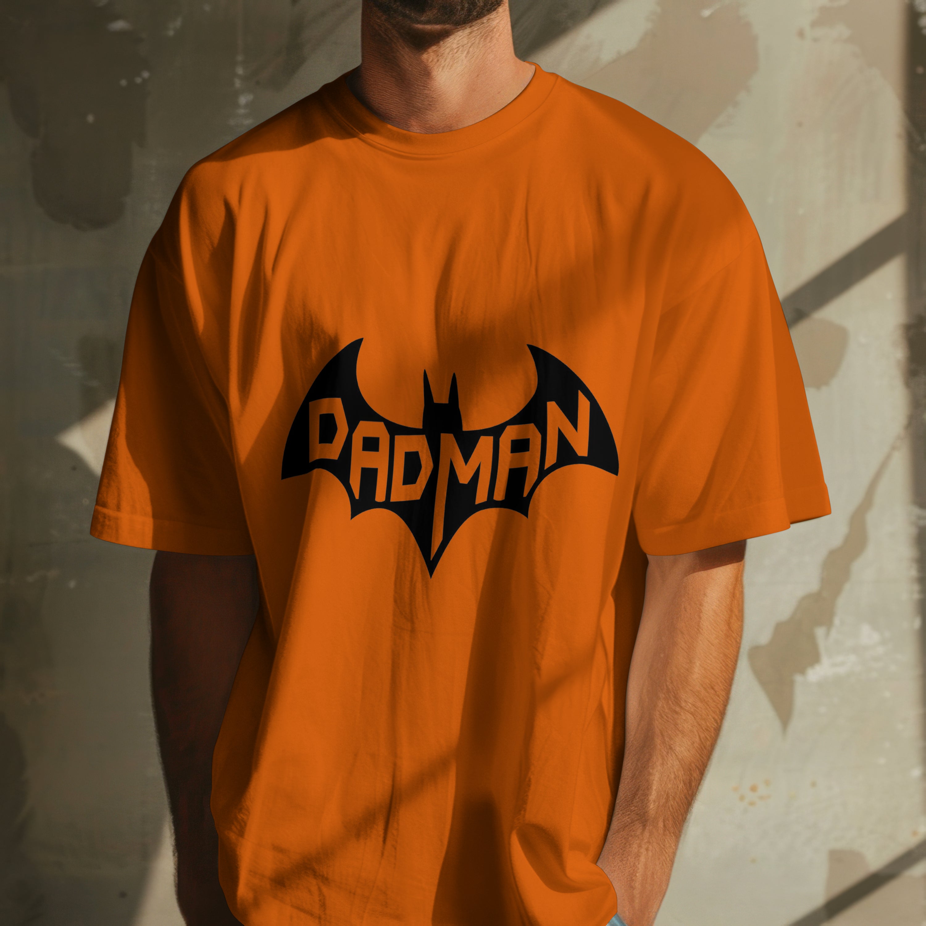 DadMan T-Shirt for Men - RanggRiwaaz Superhero Dad Tee Gift