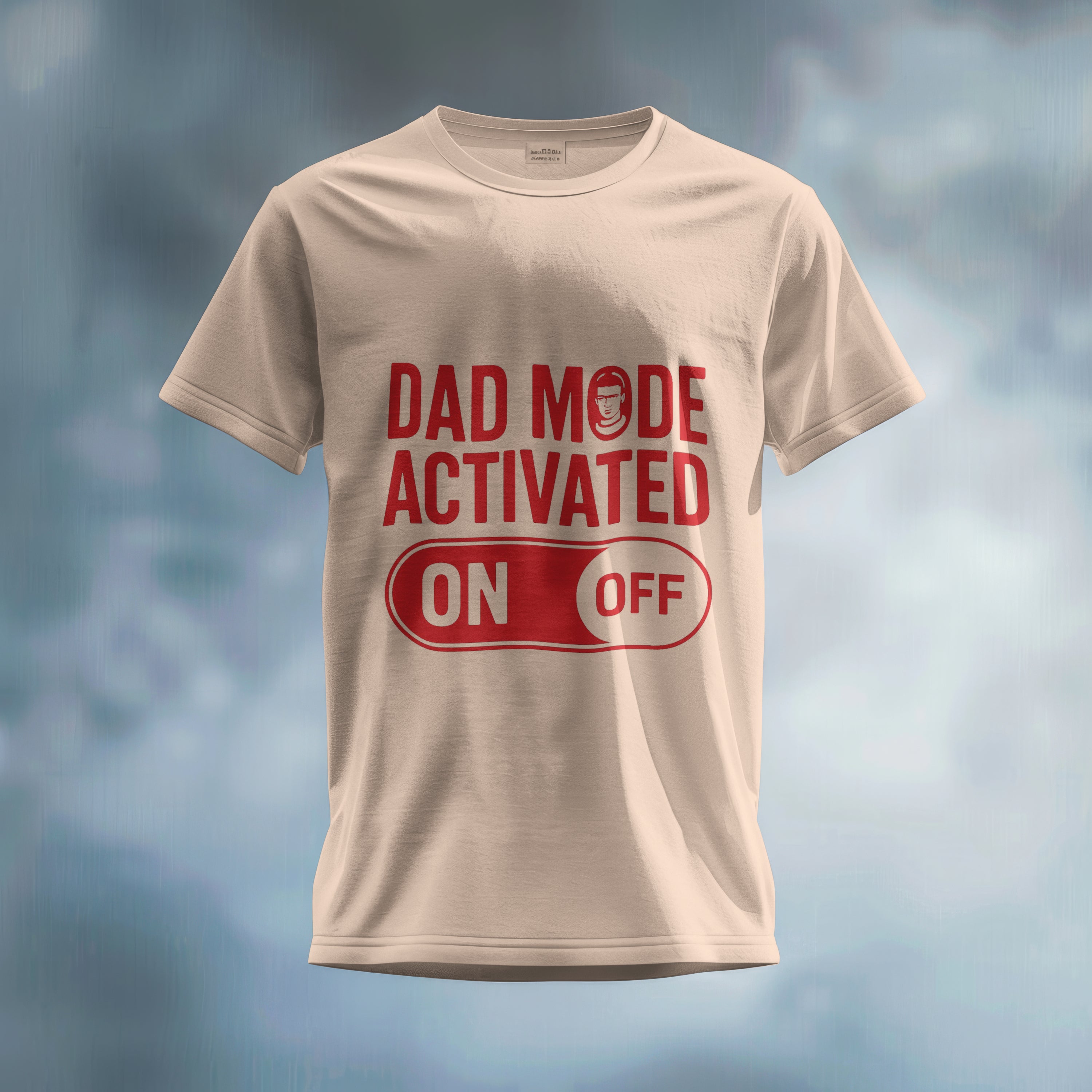 Dad Mode Activated T-Shirt for Men - Funny Father's Day Tee by RanggRiwaaz