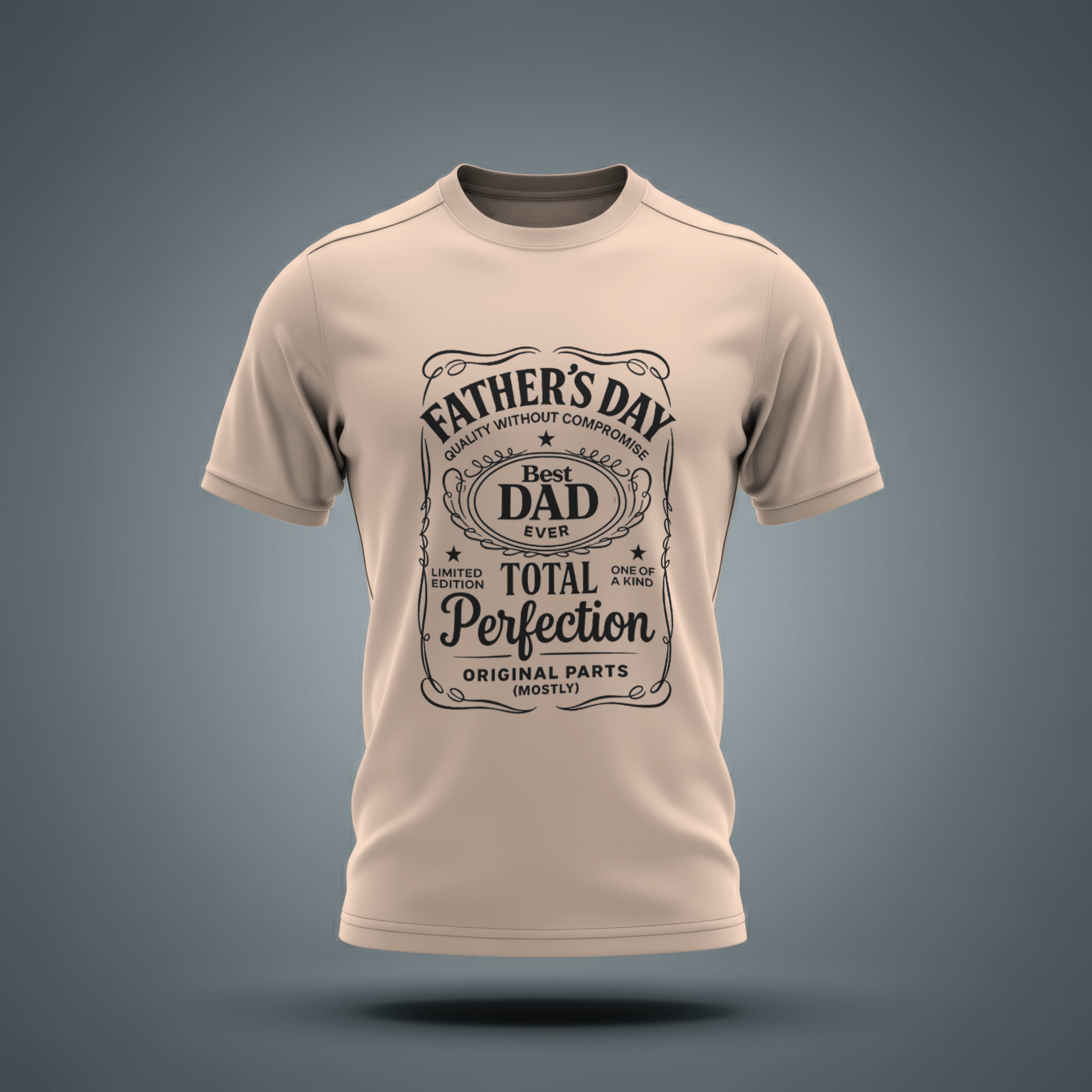 "Best Dad Ever" T Shirt Tee - Ideal Gift for Dads by RanggRiwaaz