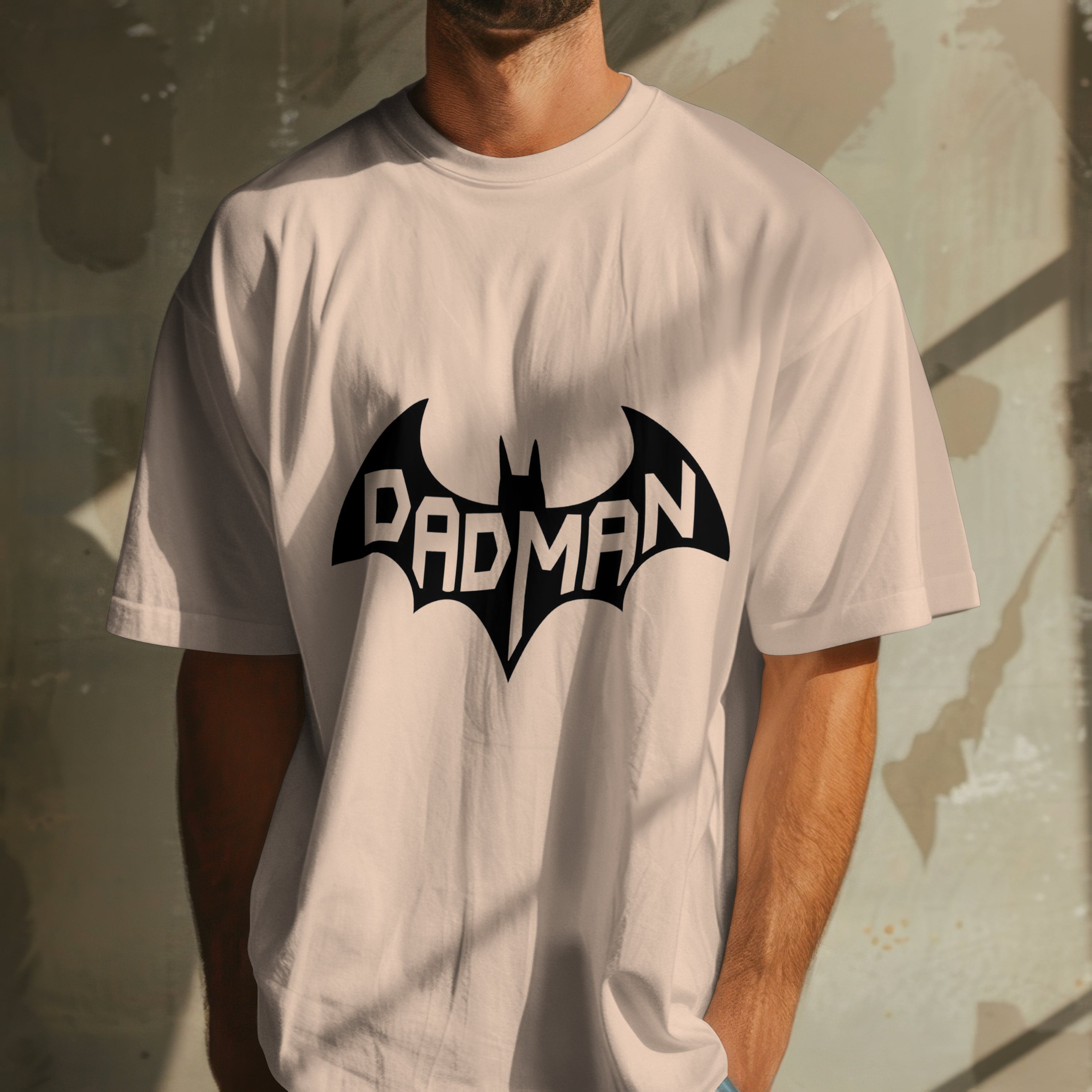 DadMan T-Shirt for Men - RanggRiwaaz Superhero Dad Tee Gift