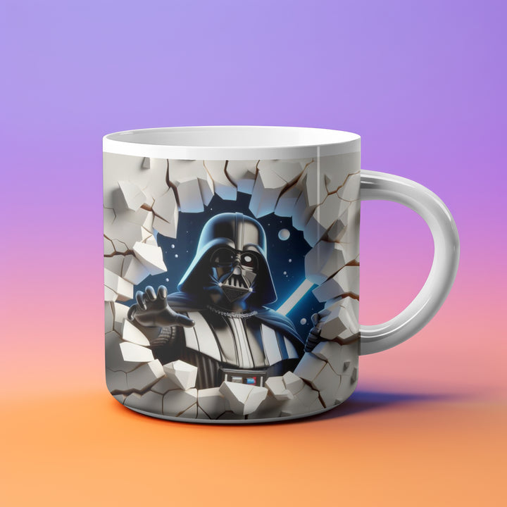 Darth Vader 3D Mug | Star Wars Collectible Coffee Cup | Sith Lord Figural Mug