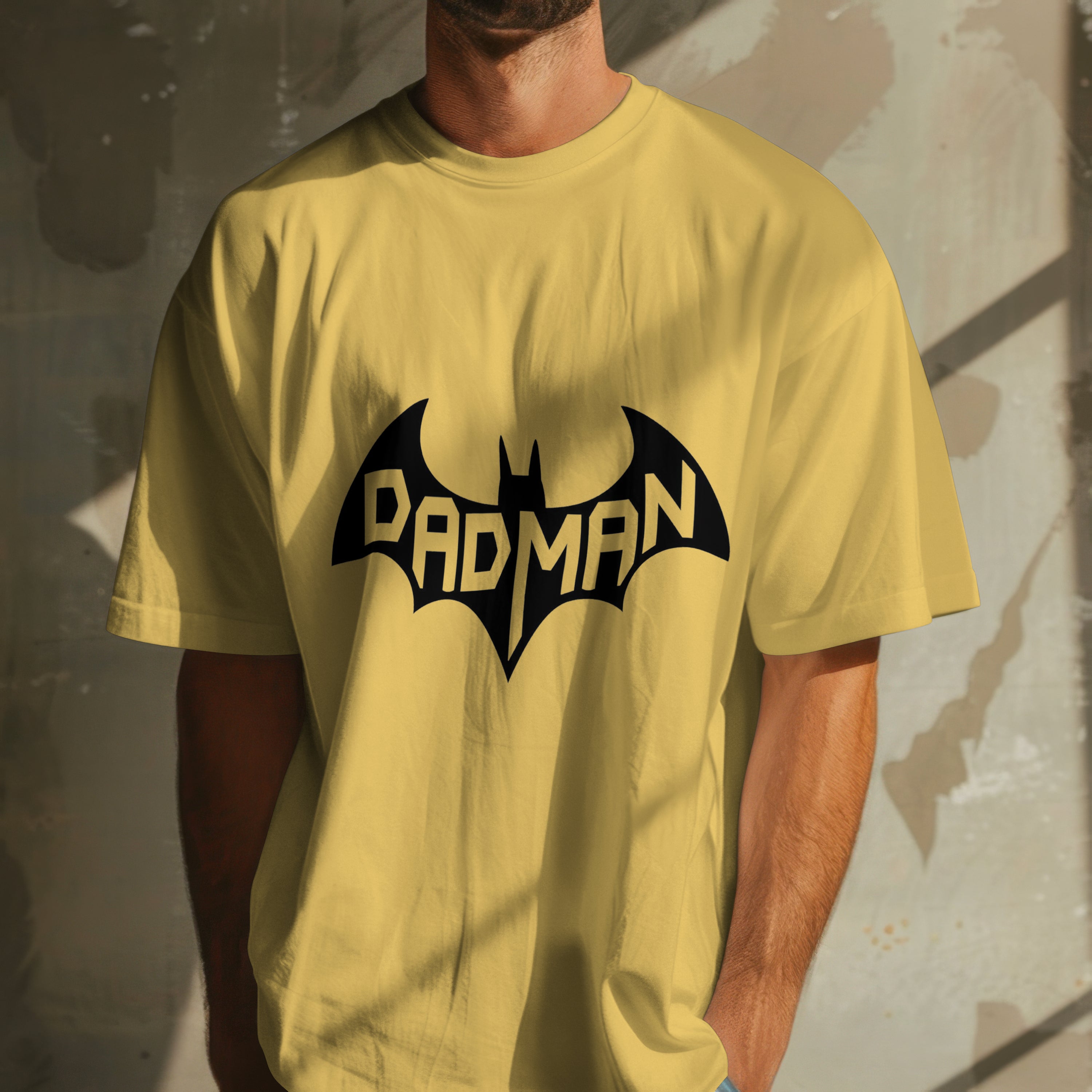 DadMan T-Shirt for Men - RanggRiwaaz Superhero Dad Tee Gift