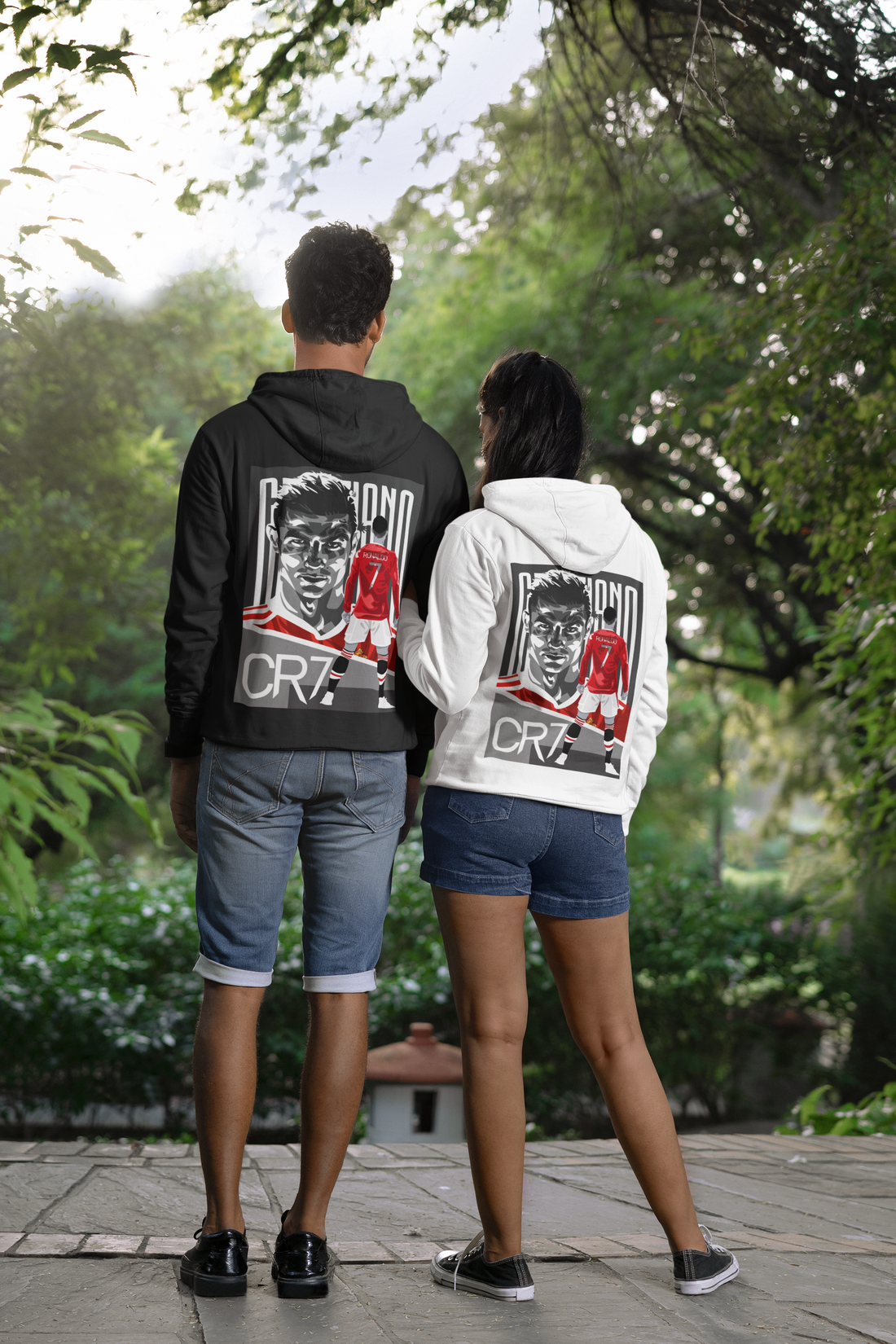 Manchester United CR7 Legend #7 Hoodie | Ronaldo Red Devils - Unisex Hoodie by RanggRiwaaz