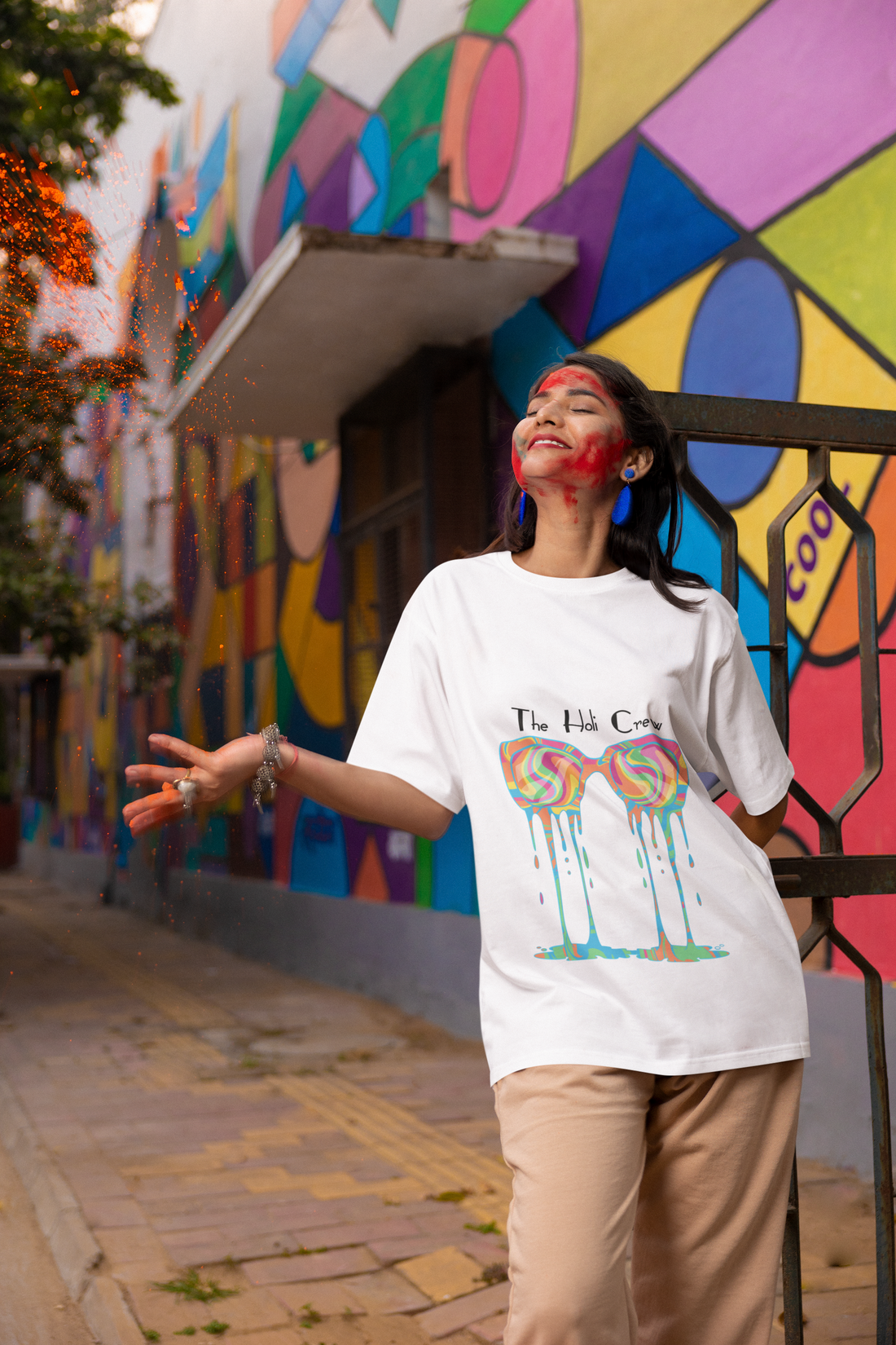 The Holi Crew - Holi Special Unisex T-Shirt by RanggRiwaaz