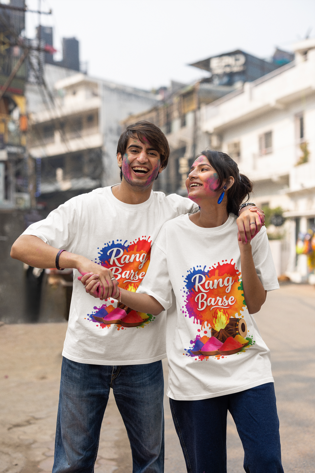 Rang Barse Holi Special Unisex T-Shirt by RanggRiwaaz
