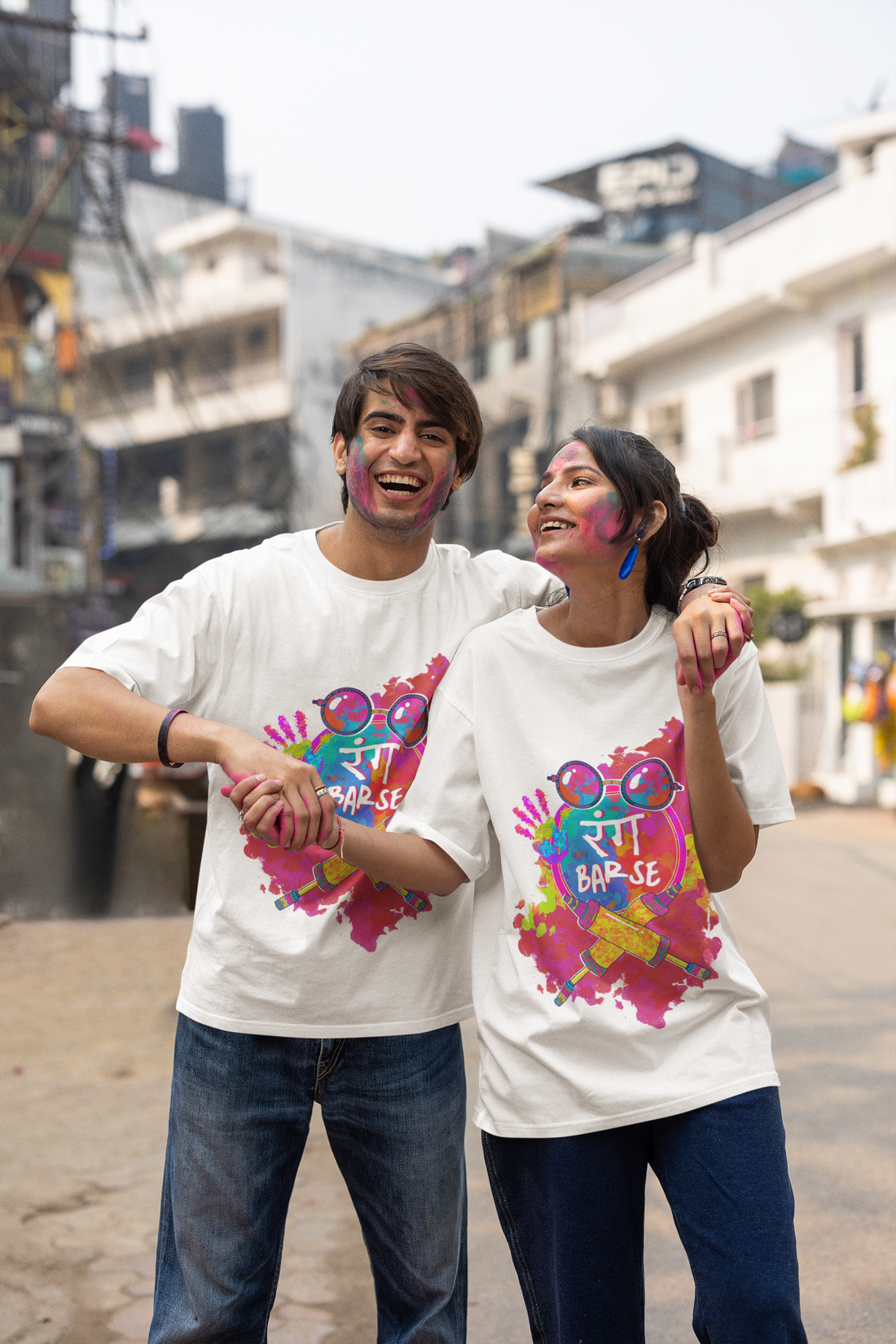Rang Barse Holi Special Unisex T-Shirt by RanggRiwaaz