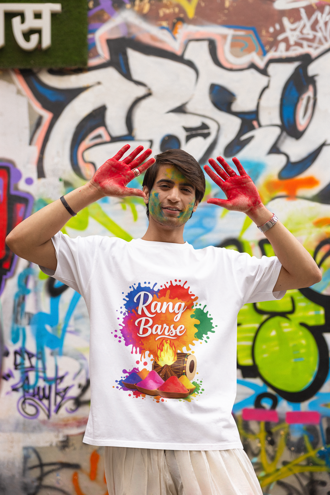 Rang Barse Holi Special Unisex T-Shirt by RanggRiwaaz