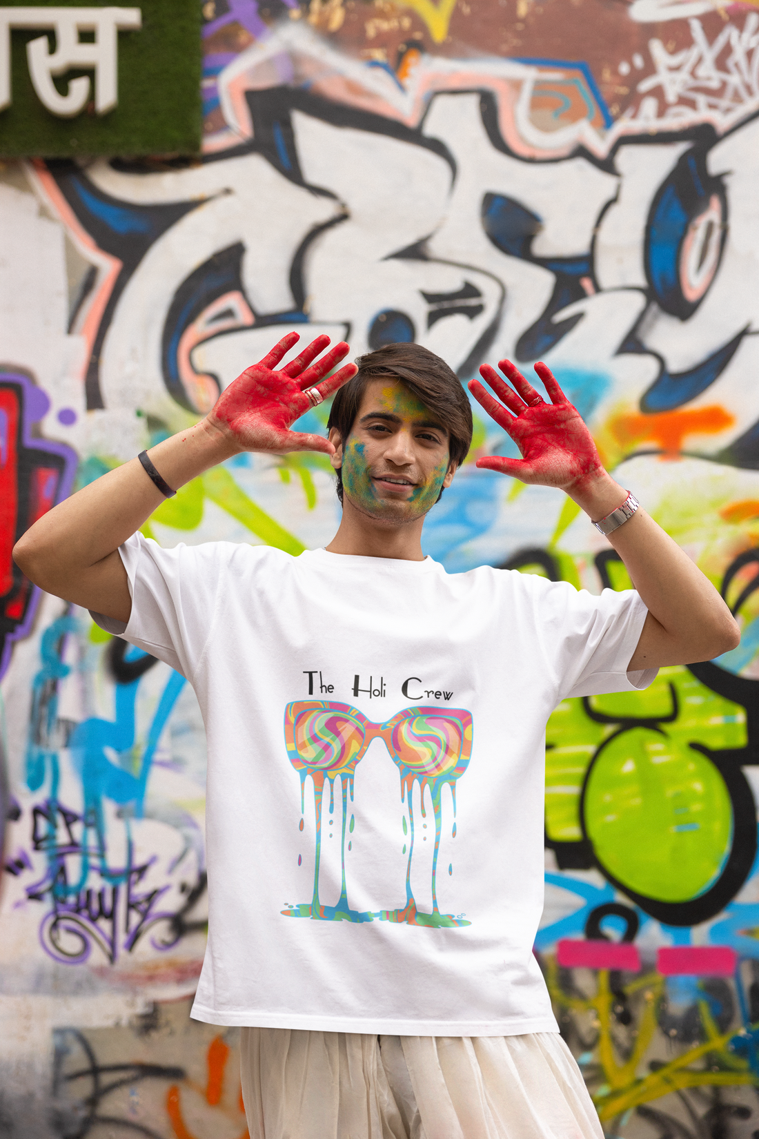 The Holi Crew - Holi Special Unisex T-Shirt by RanggRiwaaz