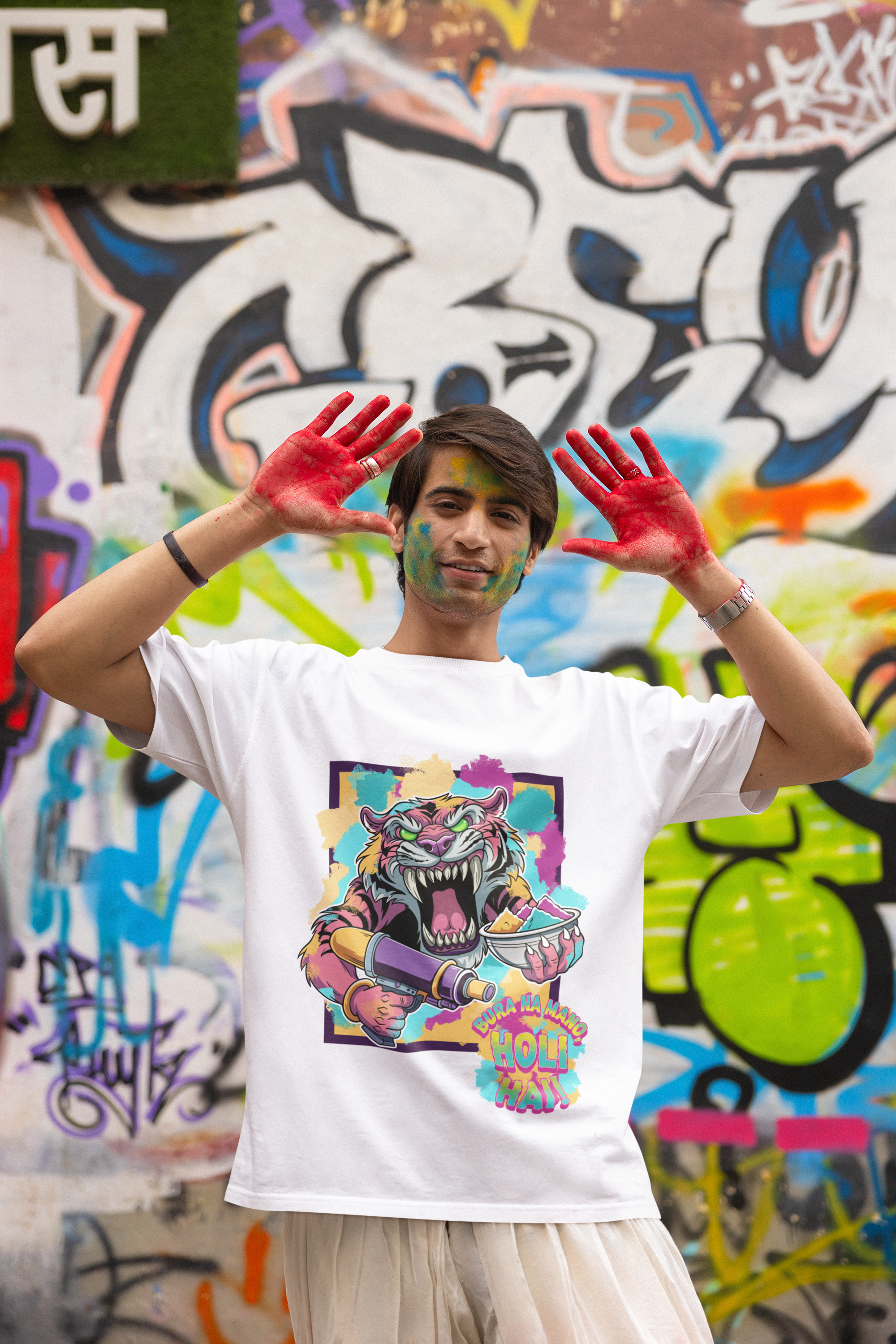 Bura Na Mano Holi Hai Holi Special Unisex T-Shirt by RanggRiwaaz
