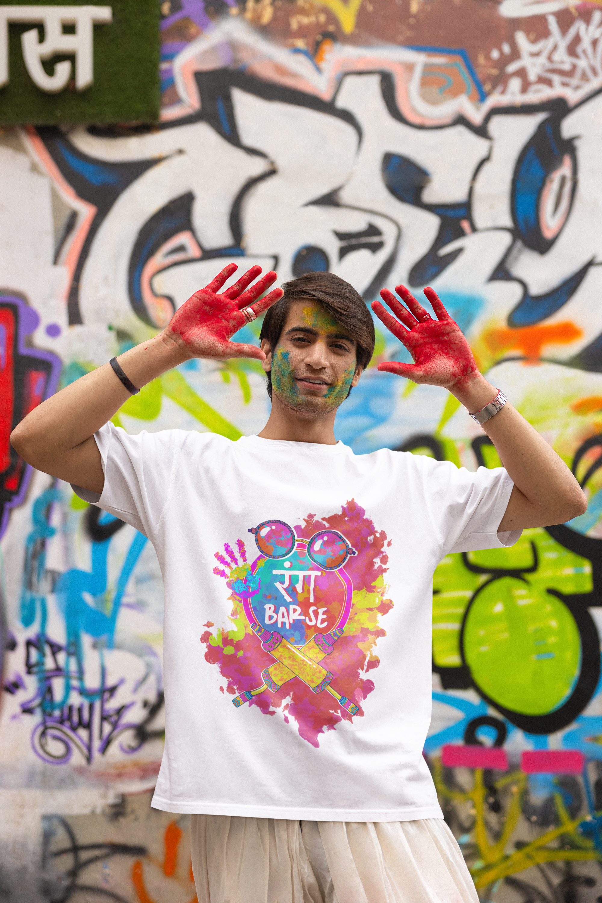 Rang Barse Holi Special Unisex T-Shirt by RanggRiwaaz