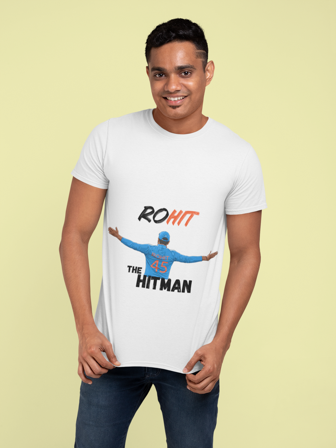 RoHitman Sharma Tee | Rohit Sharma | Unisex T-Shirt by RanggRiwaaz