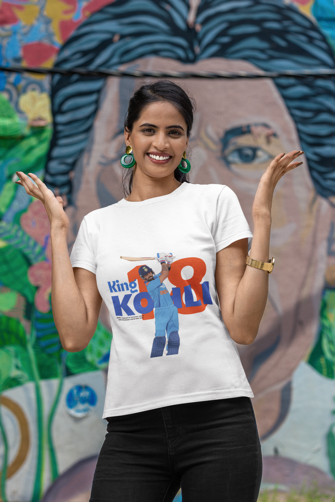 King Kohli Tee | Virat Kohli | Unisex T-Shirt by RanggRiwaaz