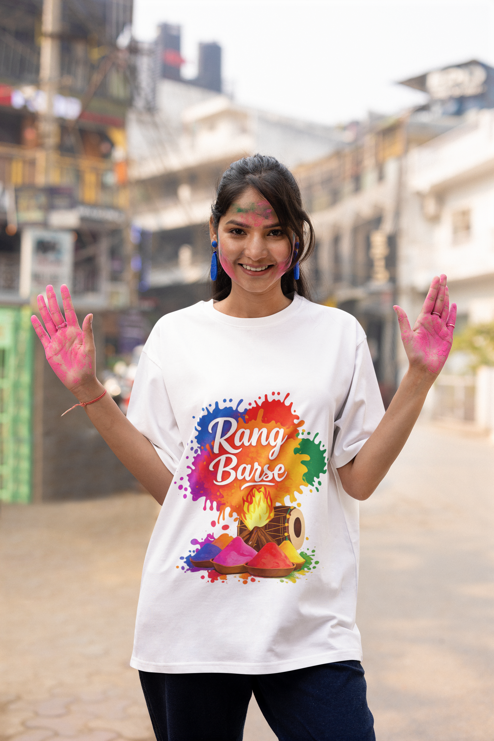 Rang Barse Holi Special Unisex T-Shirt by RanggRiwaaz