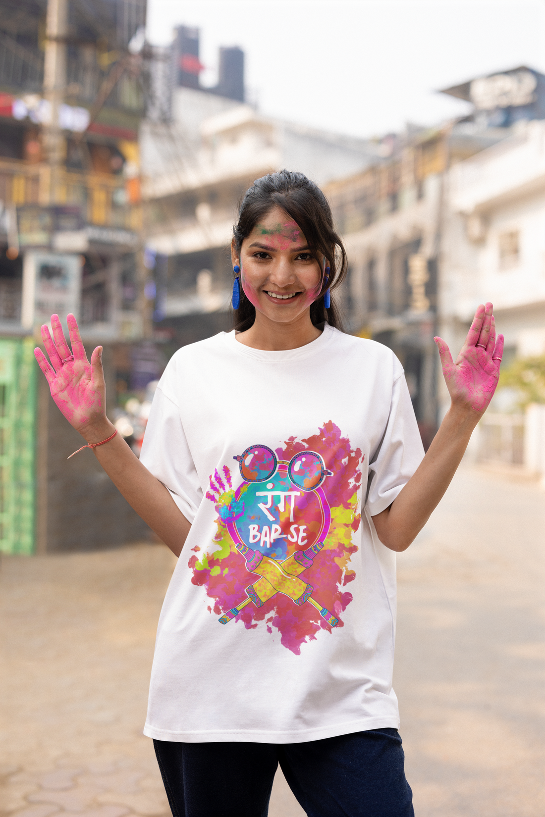 Rang Barse Holi Special Unisex T-Shirt by RanggRiwaaz