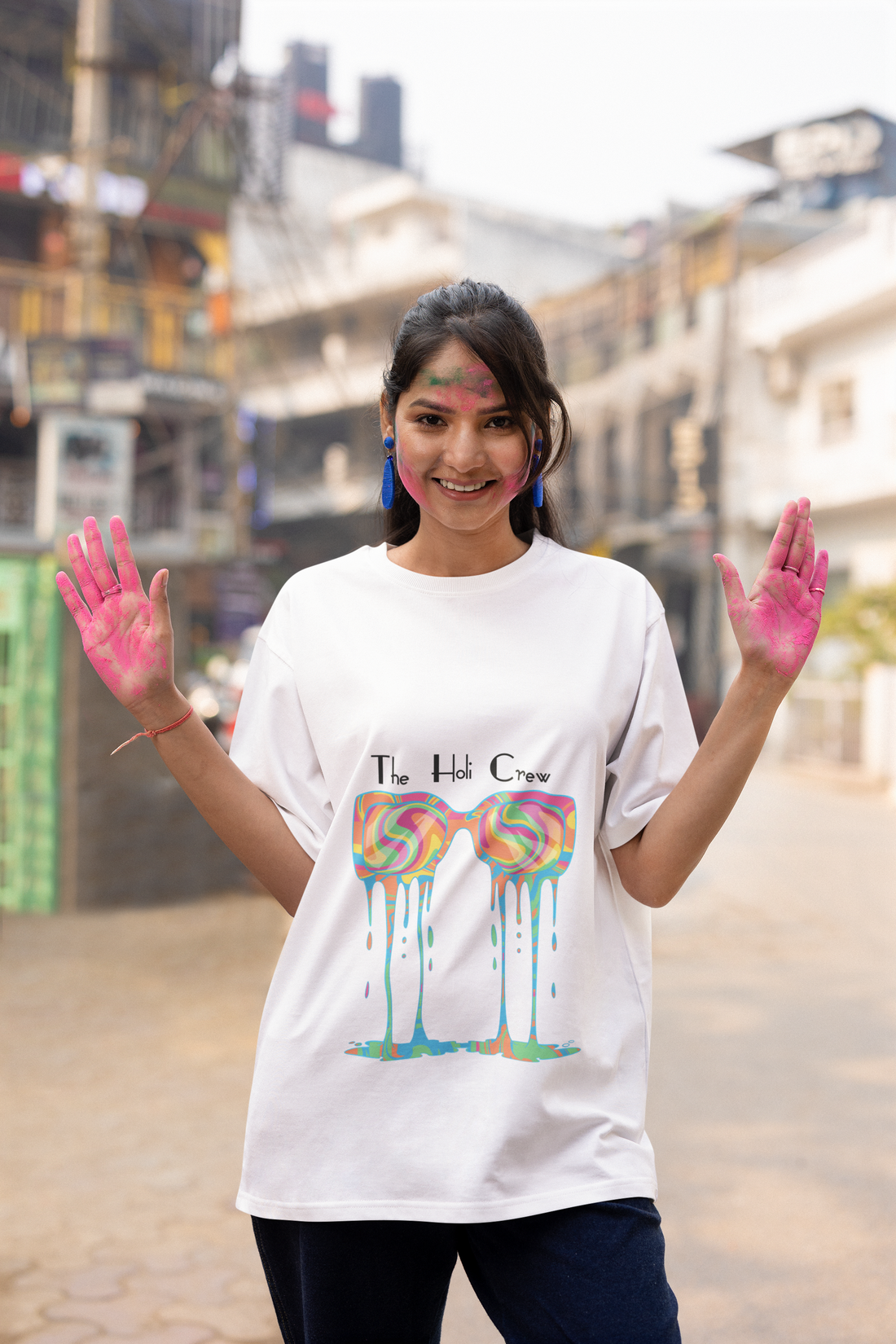 The Holi Crew - Holi Special Unisex T-Shirt by RanggRiwaaz