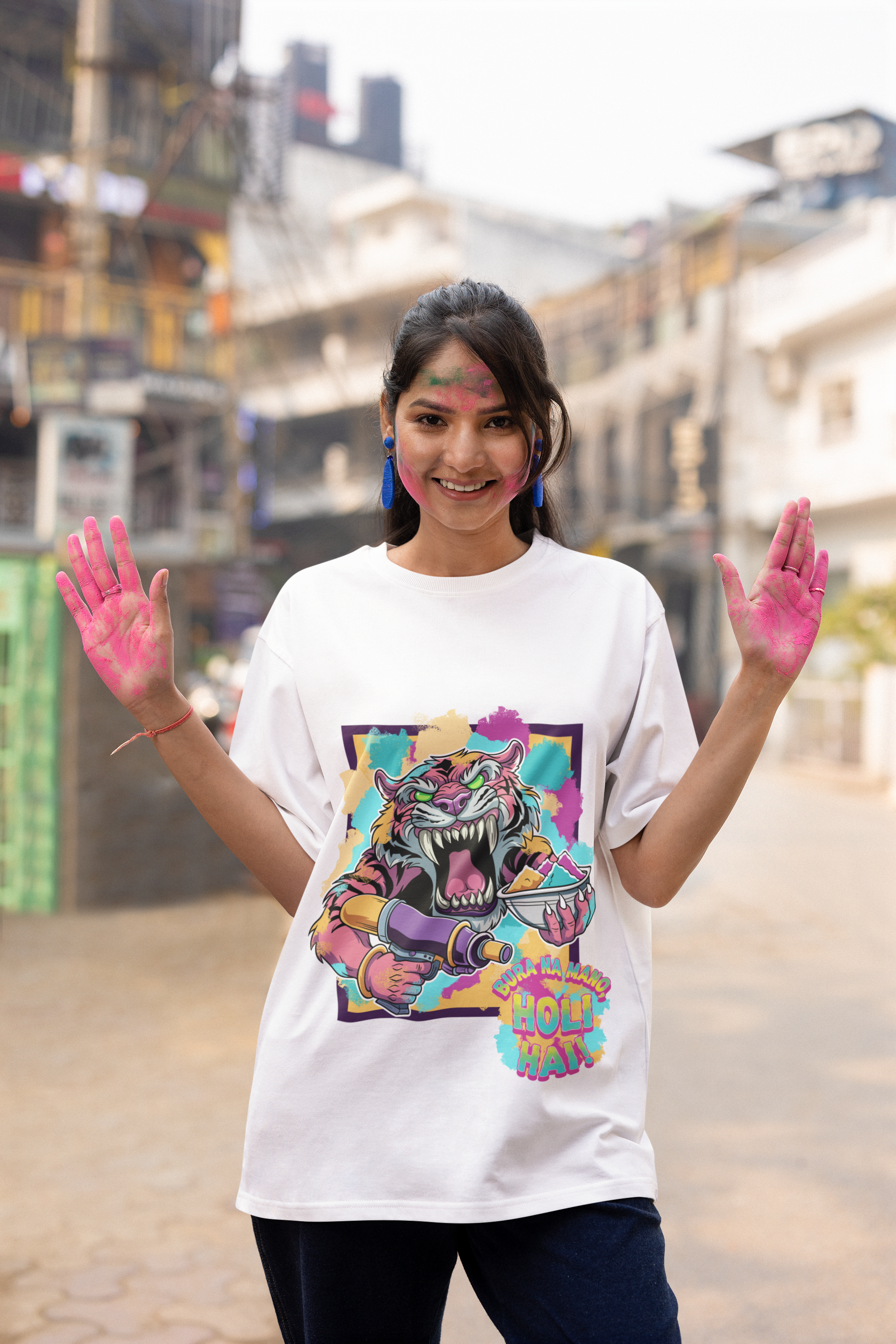 Bura Na Mano Holi Hai Holi Special Unisex T-Shirt by RanggRiwaaz