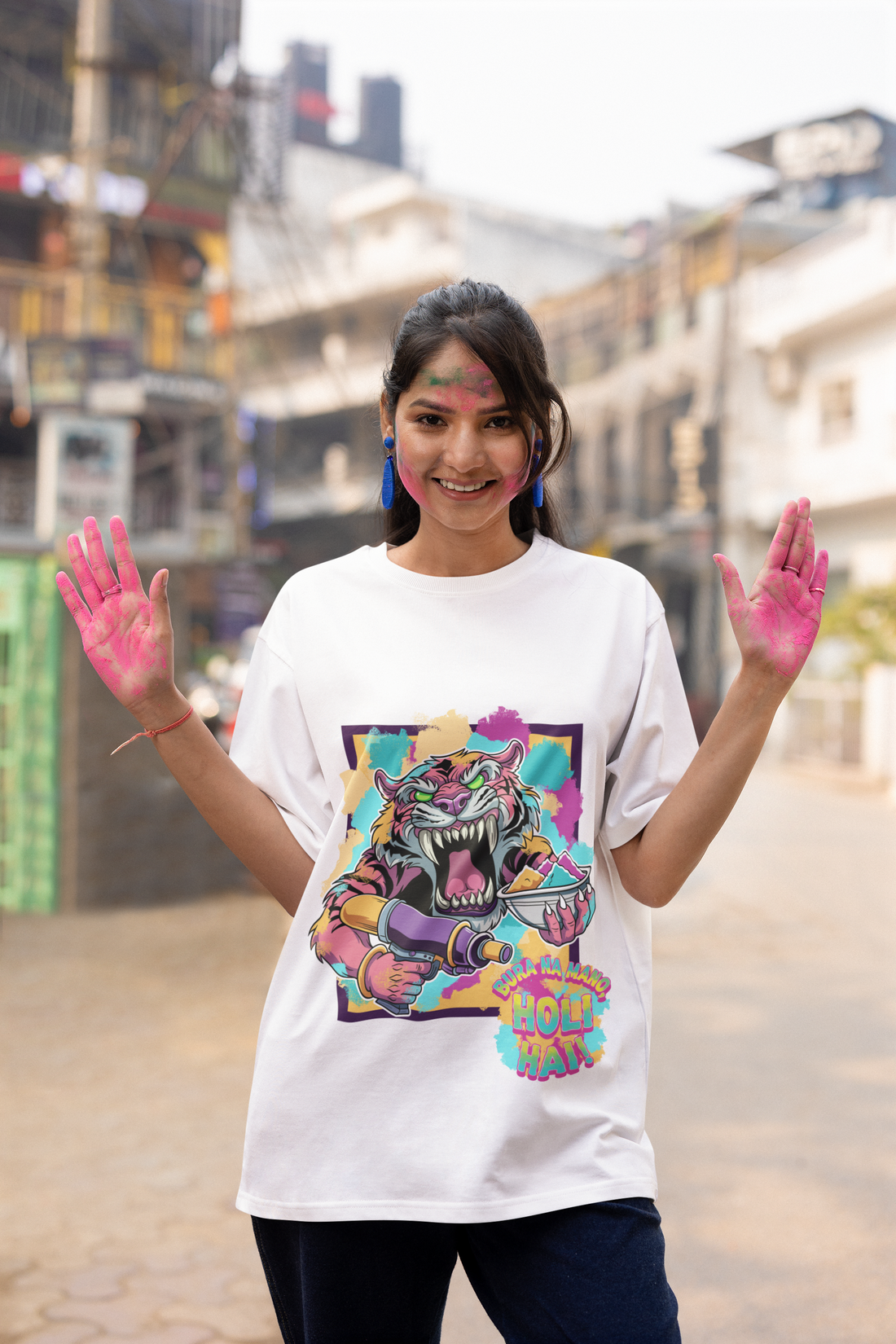 Bura Na Mano Holi Hai Holi Special Unisex T-Shirt by RanggRiwaaz