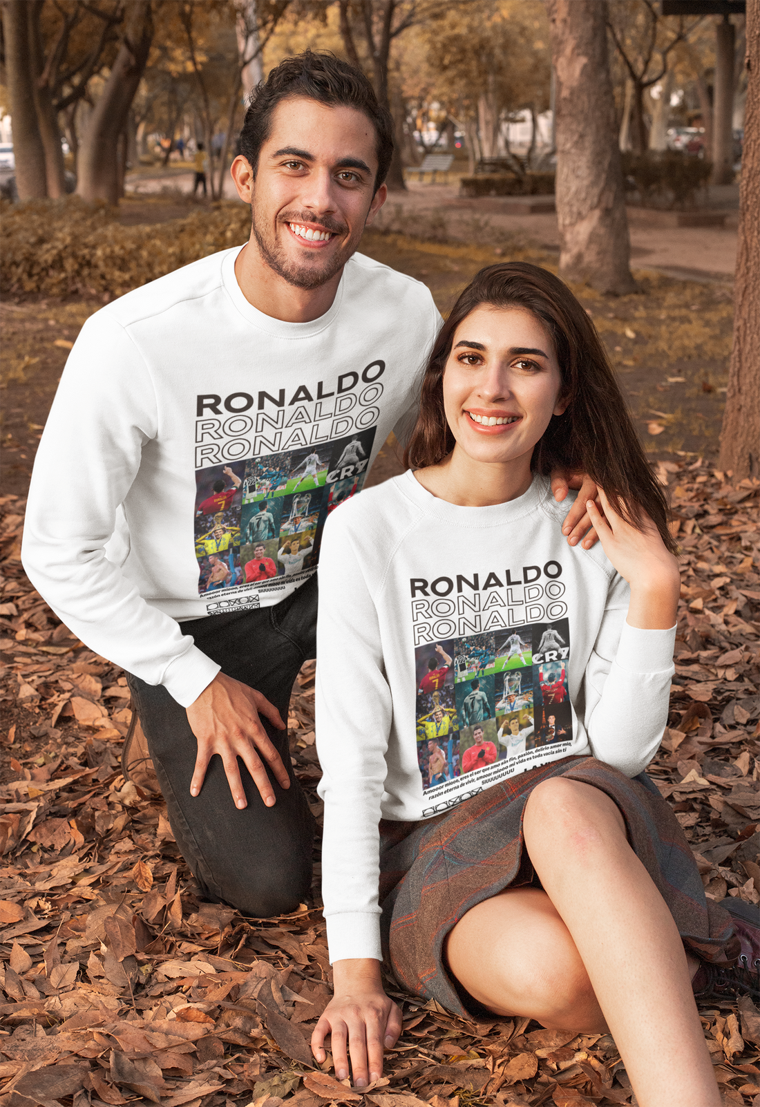 Cristiano Ronaldo All-Teams Tribute | CR7 Bicycle Kick Graphic Unisex Sweatshirt by RanggRiwaaz