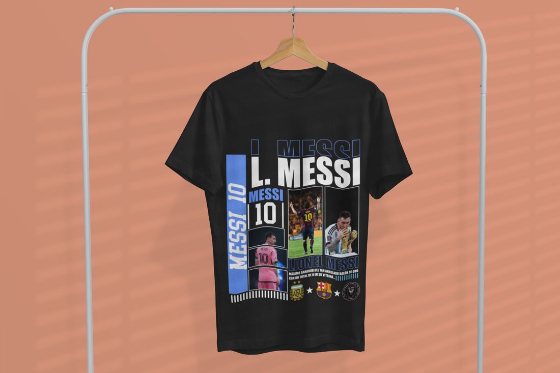 World Cup Champion Messi 10 Barcelona & Inter Miami - Classic Crew T-Shirt by RanggRiwaaz