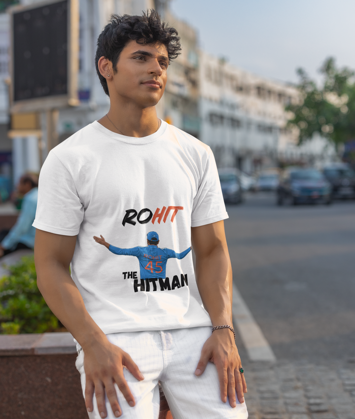 RoHitman Sharma Tee | Rohit Sharma | Unisex T-Shirt by RanggRiwaaz
