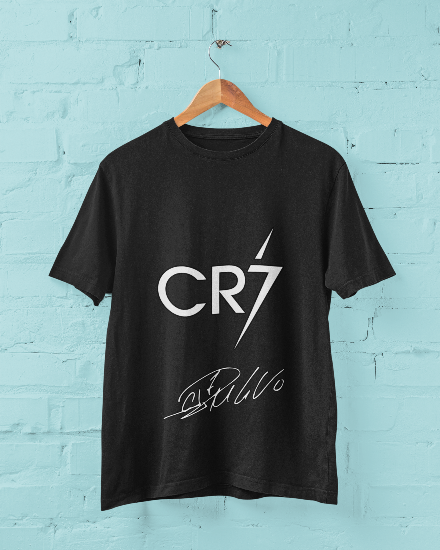The GOAT Collection: CR7 Signature Edition - Unisex Classic Crew T-Shirt by RanggRiwaaz
