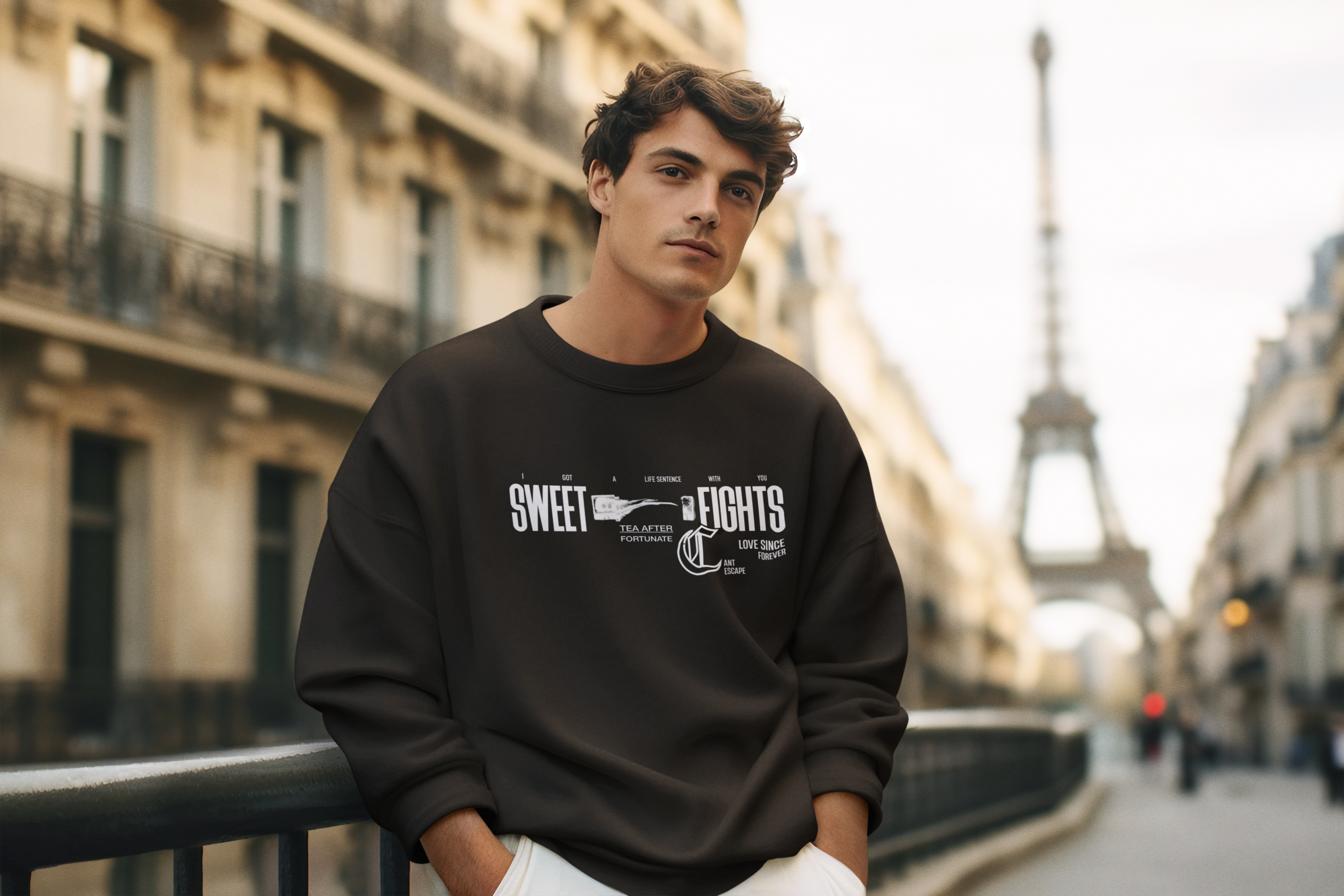 Our "Sweet Fights" - Funny Anniversary Sweatshirt Gift for Husband & Wife by RanggRiwaaz