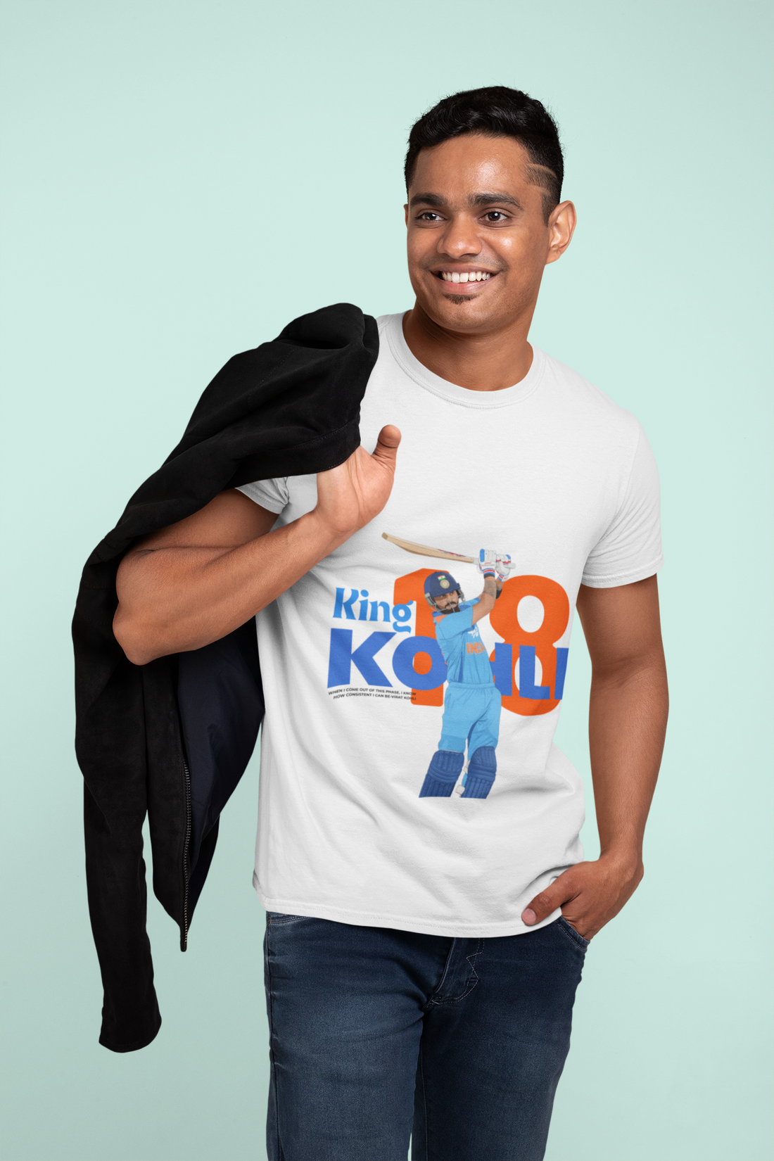 King Kohli Tee | Virat Kohli | Unisex T-Shirt by RanggRiwaaz